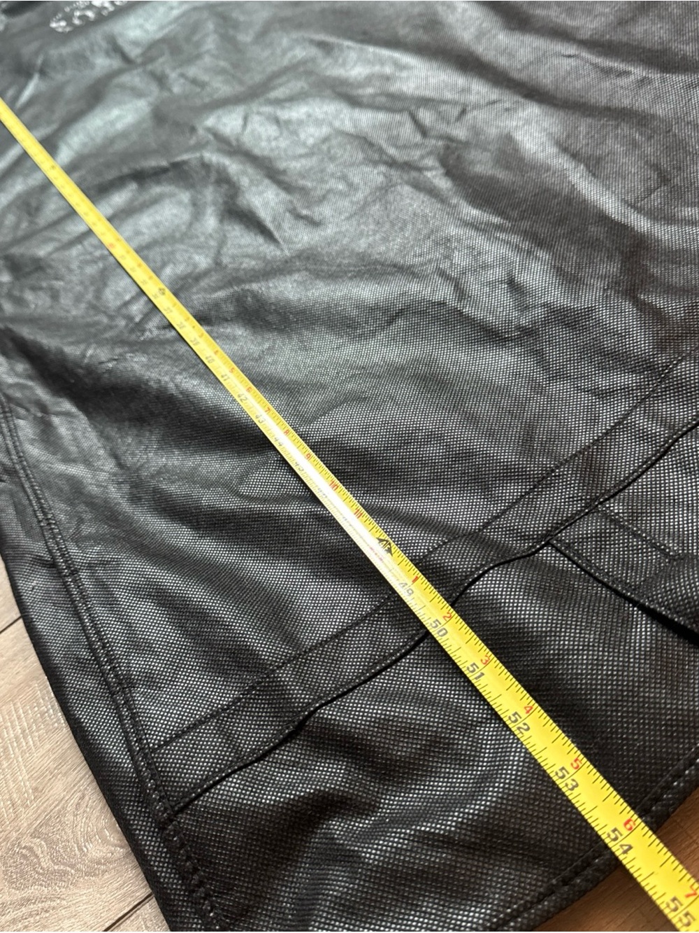 Saks Fifth Ave The Fur Salon Garment Bag Zipper 54x 23” and Plastic Bag 51x23” - Picture 11 of 16